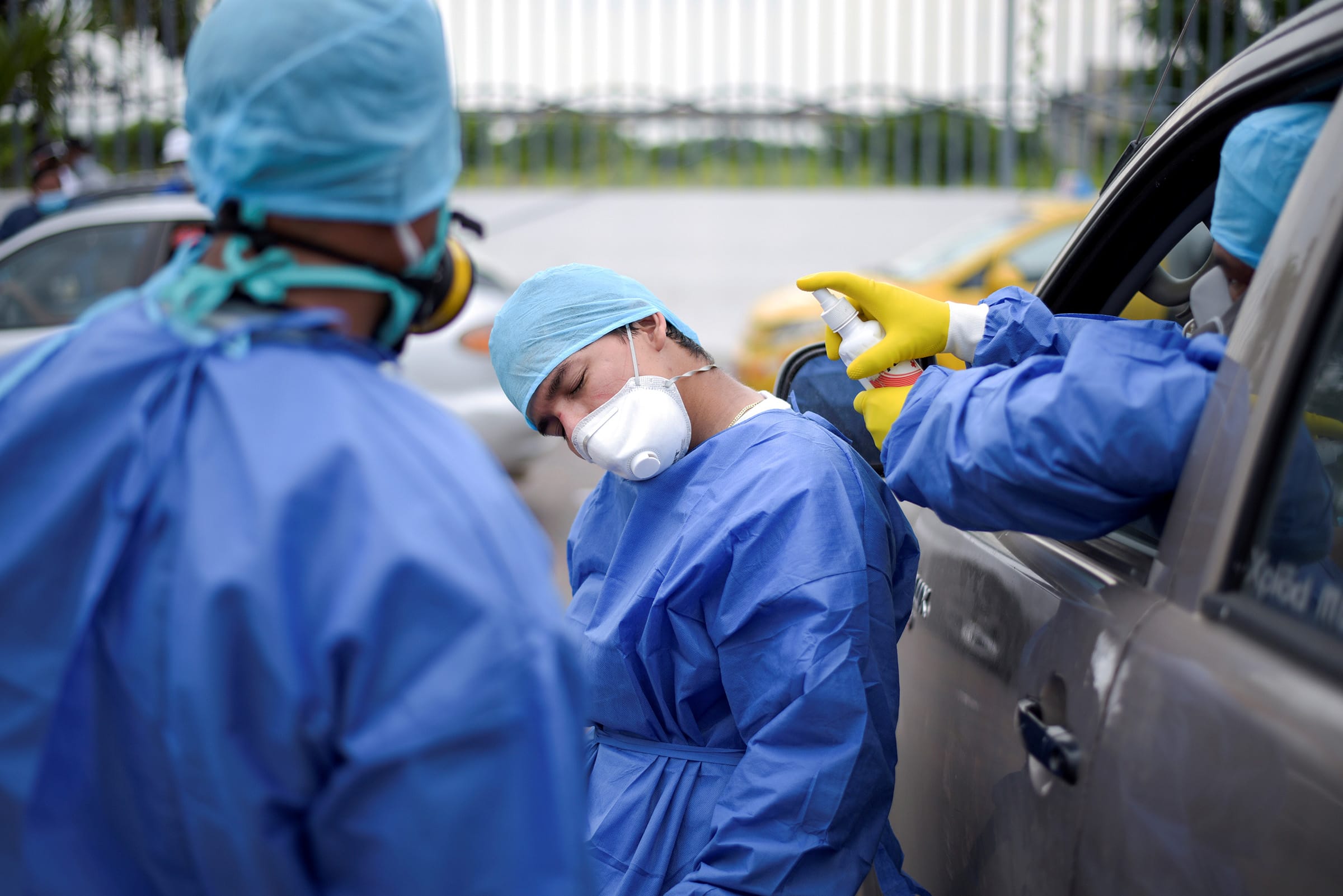 Nurses in Ecuador at the end of their tether